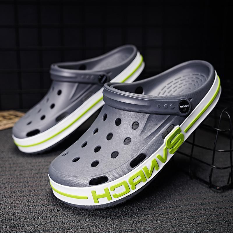 Сабо унисекс садовая обувь легкие нескользящие шлепанцы тапочки повседневные открытые пляжные сандалии обувь для взрослых