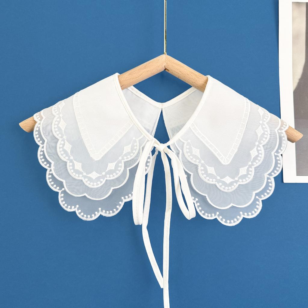 Fashion Fake Collar Girl's Collar Tie Bowknot Collar Flower