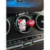 Creative and Cute Kt Cat Car Air Freshener Cartoon Perfume Diffuser Stone Ornament Car Air Vent Decoration Car Interior Accessories
