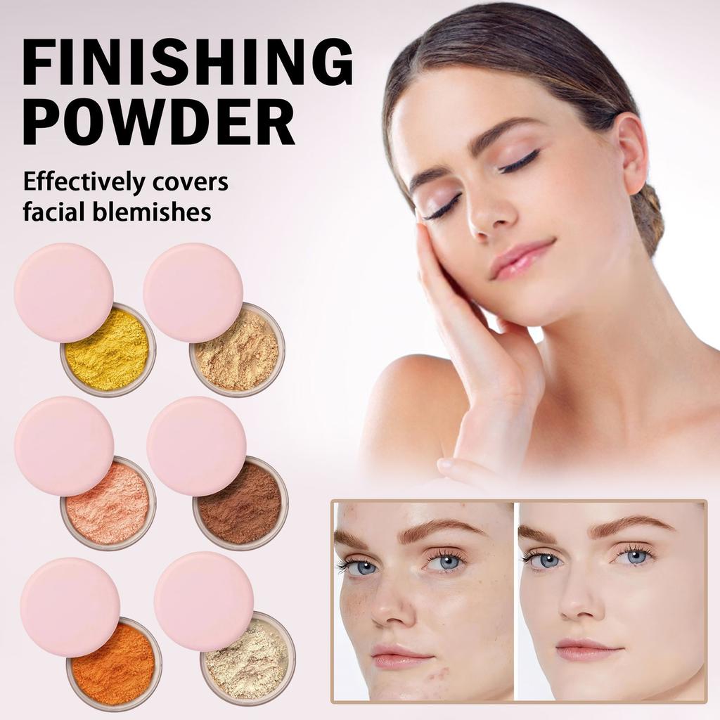 Рассыпчатая пудра для макияжа Контроль жирности Рассыпчатая пудра Медовая пудра Пудра для фиксации макияжа