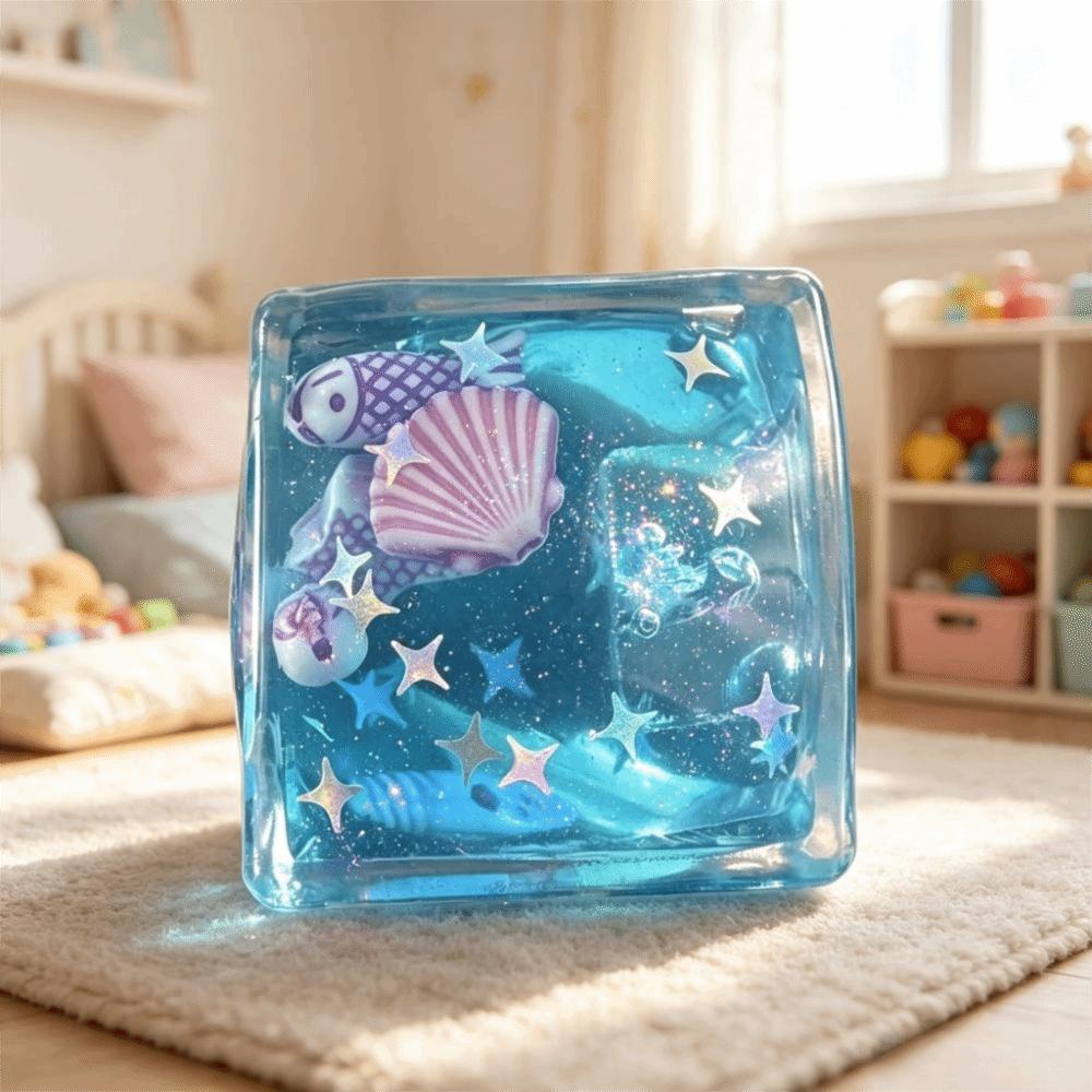 Slow Rebound Ocean Theme Squishy Toy Ocean Theme Ocean Fidget Toy Reduce Pressure Toy Kids
