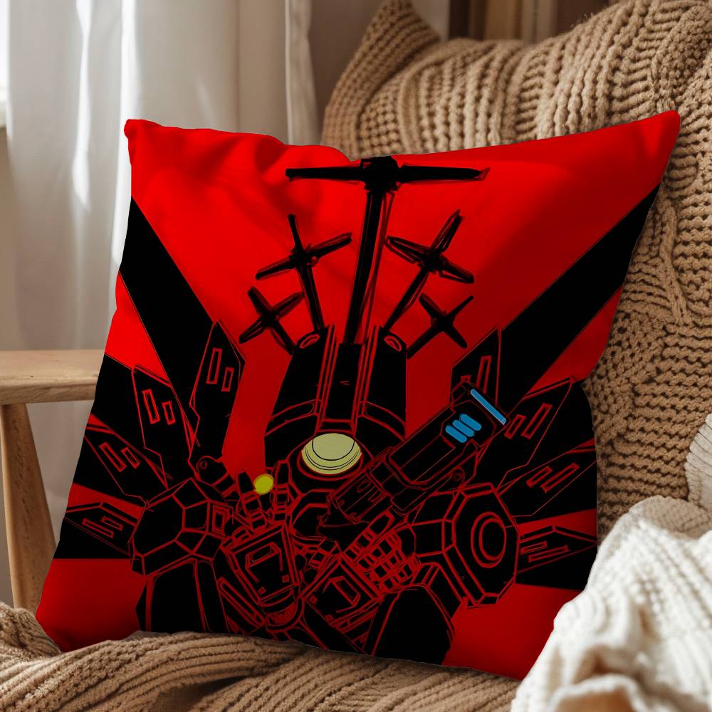 Game Gabriel V1 2 Ultrakill Pillow Case Sofa Living Room Bedroom Headboard Backrest Cushion Square Cushion Nap Time