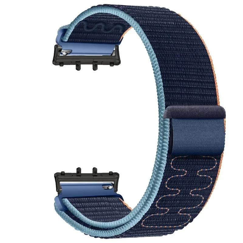 Спортивная нейлоновая петля для ремешка Samsung Galaxy Fit3 Аксессуары Дышащая Регулируемая Замена ремешка браслета для galaxy fit3band