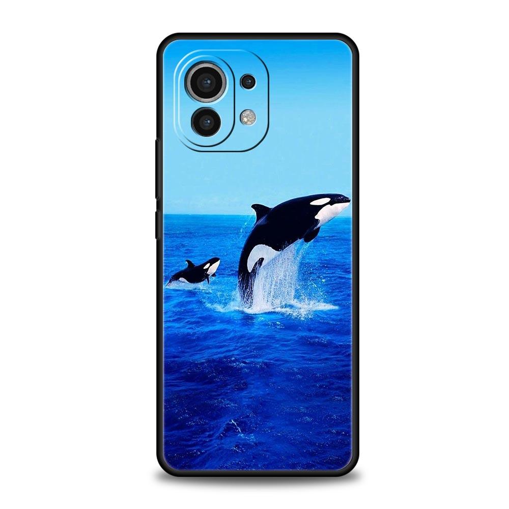 Чехол для телефона Orca ocean lovely killer whale для Xiaomi 14 13T 12T Pro 12 13 11 Ultra Mi Note 10 Lite 10T 5G 11X Pro 11i 9T