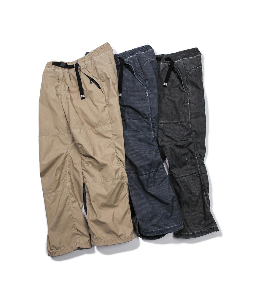 SLOWPOKE Pigment-Dyed Track Pants Beige