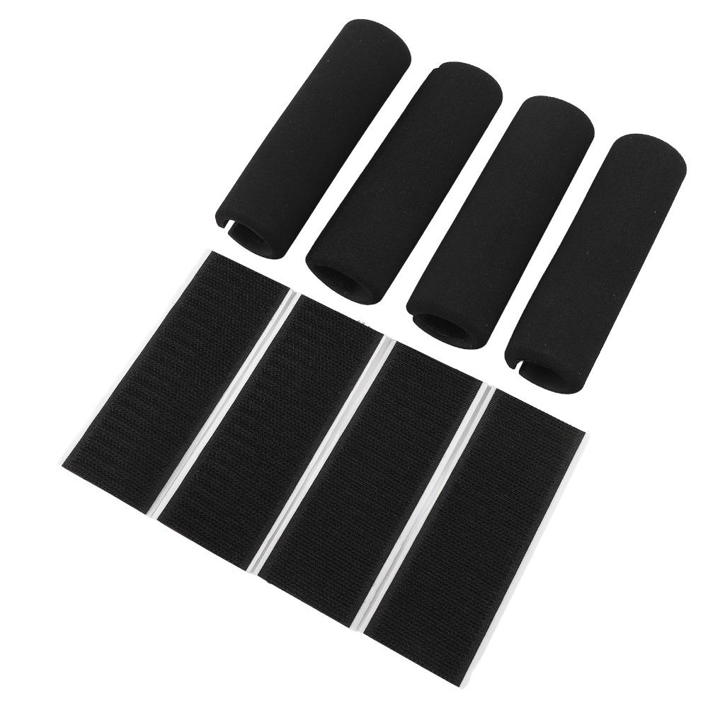 4Pcs Soft & shock absorbing NBR Foam Grip Hook and loop design Bar Cover Sports gear renovation