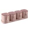 Anti Slip Seasoning Organizer Airtight Spice Container Spice Tools Spices Box  Cooking