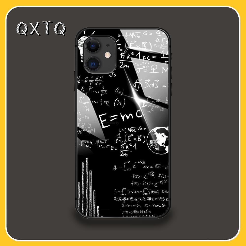 Чехол Formula Equation Art Чехлы и обложки для мобильных телефонов Стеклянный чехол для мобильного телефона для iPhone Xiaomi Redmi Samsung Galaxy Note S 12 13 14 15 21 22 5G Pro Max Plus