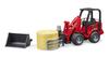 BRUDER Schaffer Compact Loader & Bale Gripper with Straw
