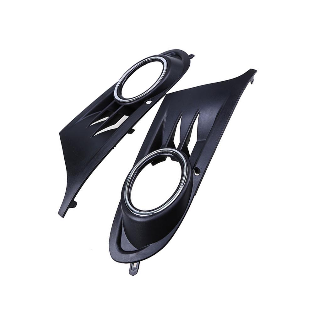 ABS Car-Styling Front Bumper Fog Light Fog Lamp Vent Grille Grill Cover For VW Jetta Golf 6 MK6 TDI TSI 2009 2010 2011 2012