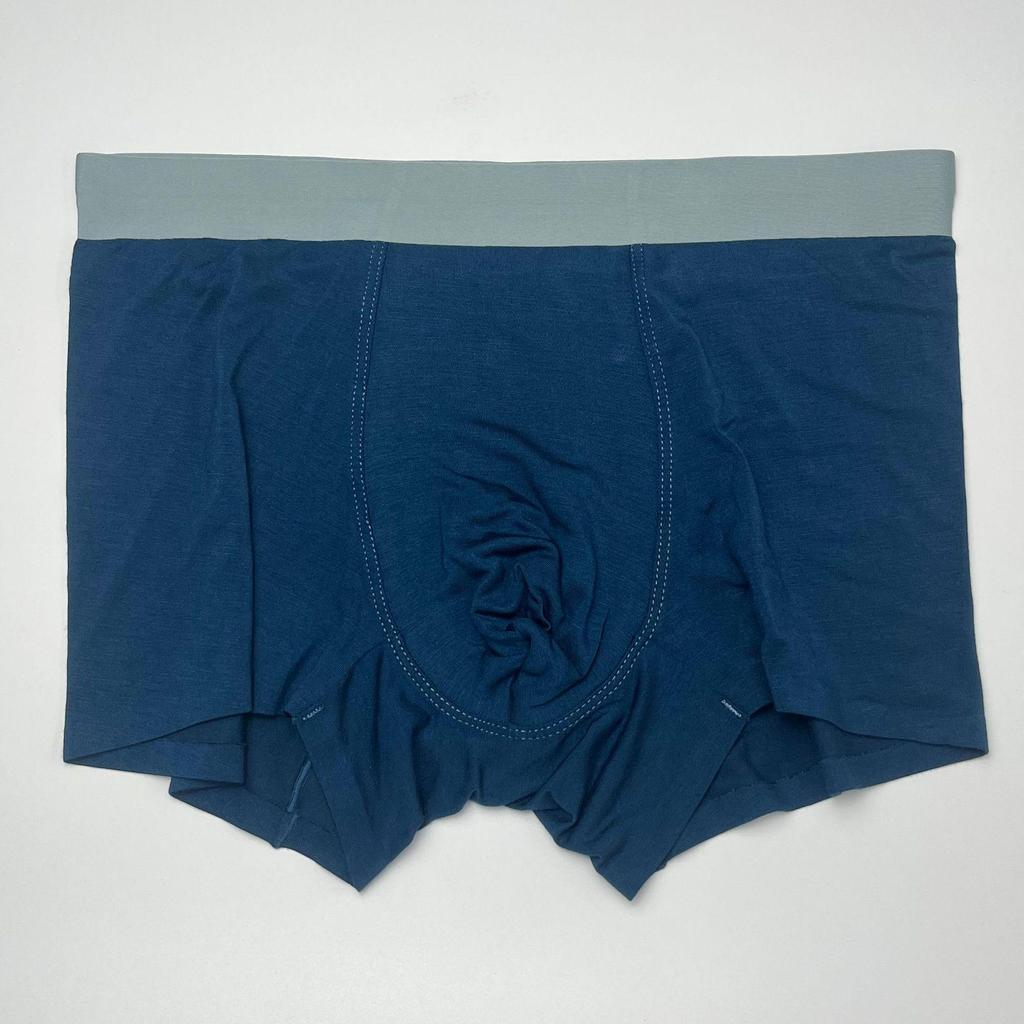 Men's Seamless Modal Boxer Briefs with Antibacterial Crotch - 2025 Edition, In Stock