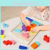Tetris 3d Wooden Puzzle Toys For Kids Brain Training Educational Prop Gifts