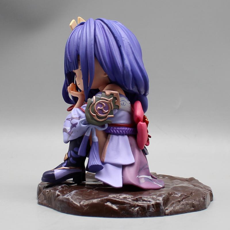 Gk Raiden Shogun Q Girl Фигурка Kawaii Модель Настольное Украшение Коллекционная Игрушка Подарки
