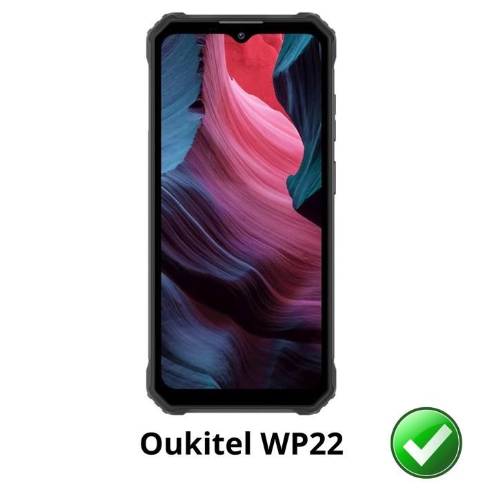 Protection écran pour Oukitel WP22 [Pack 2] Film Plastique Protecteur Résistant Ultra Mince Phonillico