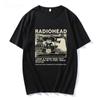 Radiohead T Shirt Men Vintage Classic Tees North America Tour Rock Boy Women's Tshirt Camisetas Hombre Top