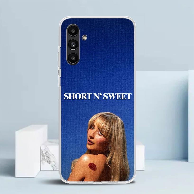 CR66 S-Sabrina C-Carpenter Cover for Samsung Galaxy A17 A37 A57 A16 A26 A36 A56 A15 A14 A55 Phone Case A13 A53 A25 A35 A24 A34 A
