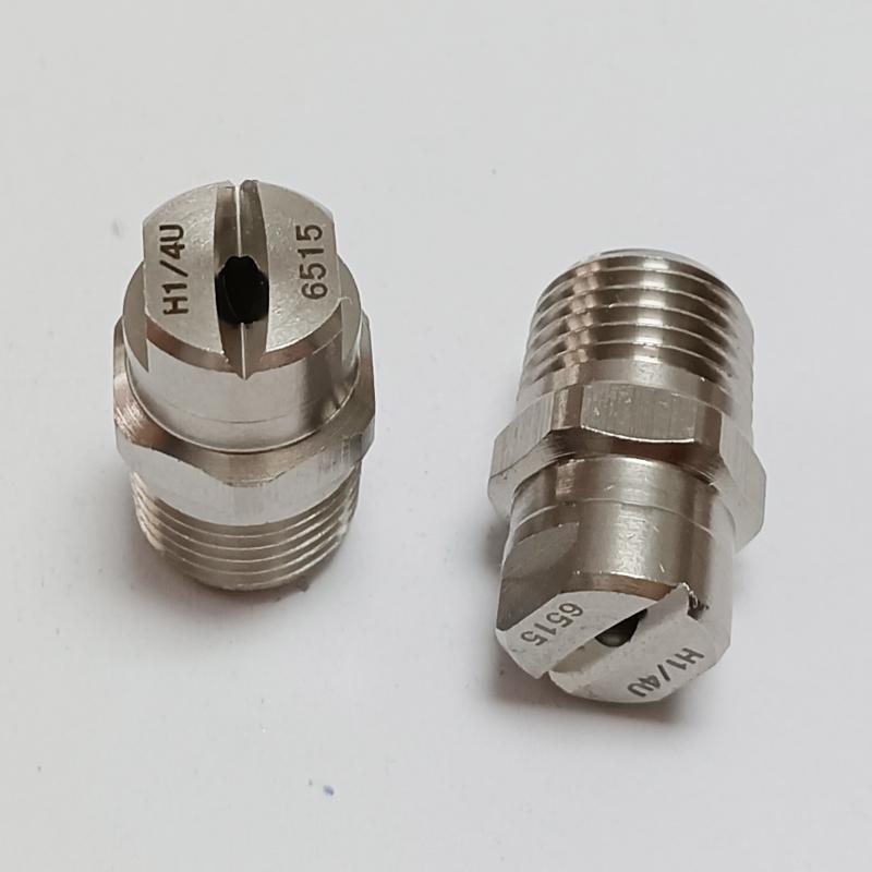 1/4" BSPT нержавеющая сталь плоскоструйная форсунка для очистки