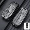 ZJH5   Car Key Case Cover For Mercedes Benz E C G M R S Class W204 W212 W176 GLC CLA GLA AMG Protector Keychain Shell Accessories