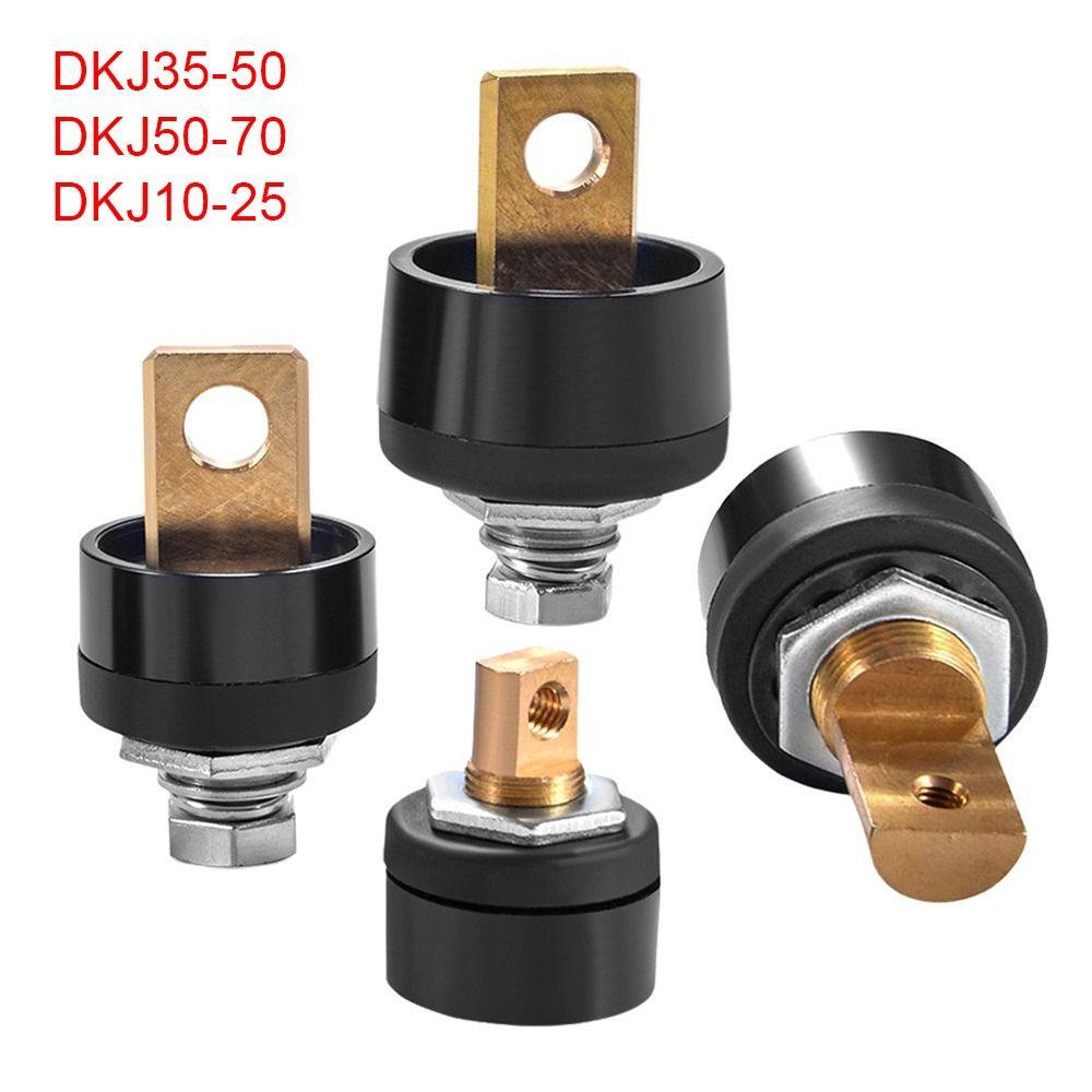1Pcs Quick Connector Tool Fast Connector Socket Single Plate DKJ10-25 35-50 Welding Machine