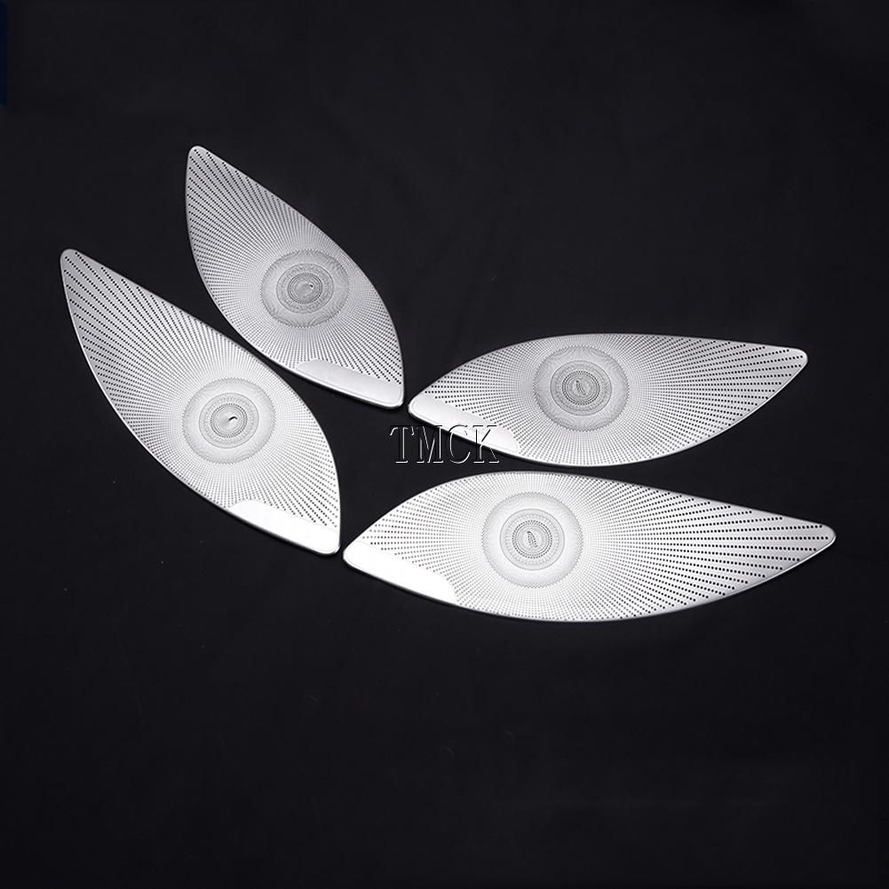 AAUH1 For Mercedes Benz E Class W213 E200 E220 E260 E300 E350 AMG E43 E53 E63 2016-2023 Car Front Rear Door Audio Speaker Cover Trim
