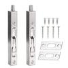 2 шт. Засов для двери Невидимый засов Защелка-засов Tiandi Скрытый засов для двери Нержавеющая сталь Безопасность дома Противоугонная фурнитура