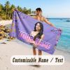 Custom Name Large Beach Towel,Olivia Rodrigo Quick Absorbent Towel For Outdoor Travel Poolside