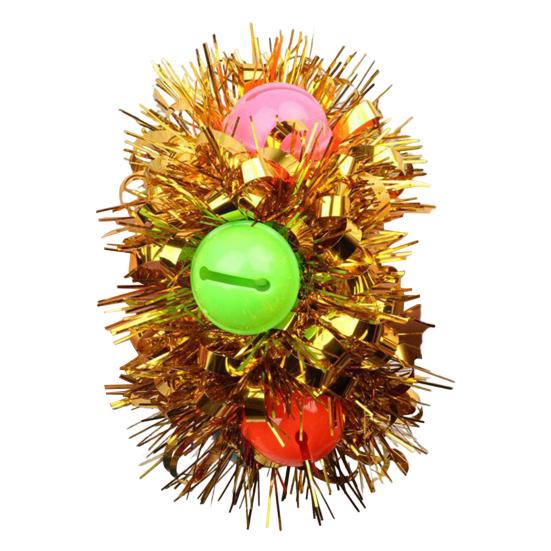 Kids Dance Wrist Flower Bell Heart Sequins Decor Bright Colors Snap Buckle Wristband Children Performance Party Wear Accessory