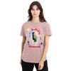 Mulan Womens/Ladies Birthday Princess And Her Lucky Cricket T-Shirt