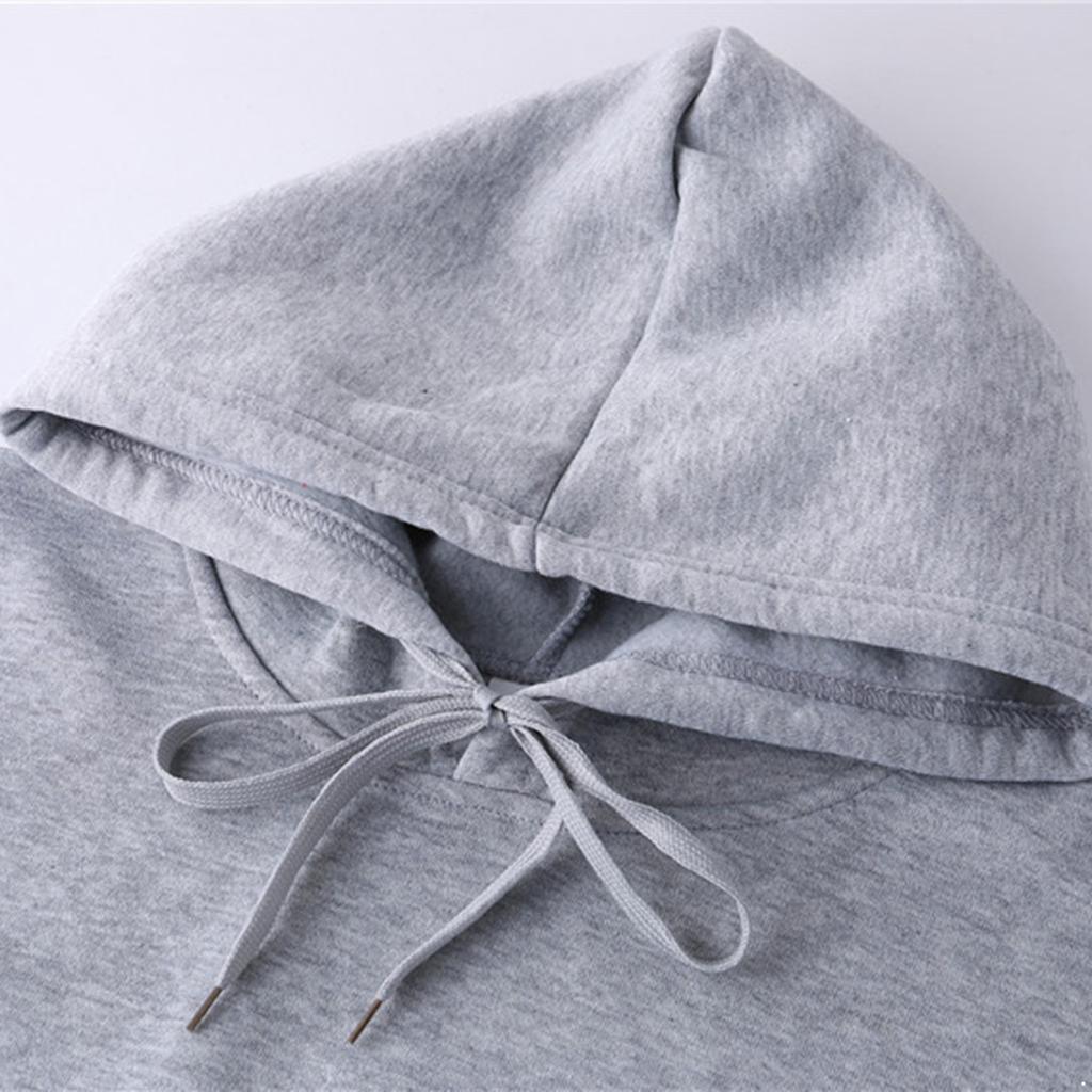 Men Sweatshirt Pullover Hoodie Casual Hooded Shirt Long Sleeve Classic Tops