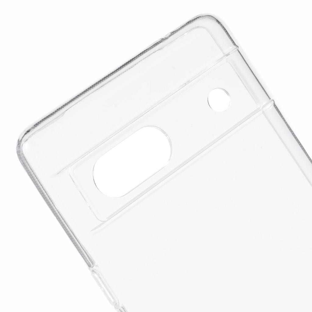 Для Google Pixel 7a Чехол Без водяных знаков 2,0 мм Прозрачная телефонная TPU накладка