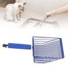 Cat Litter Scoop Removable Handle Metal Fast Filtration Cat Litter Shovel Litter Box Scoop for Cat Litter Box Cleaning