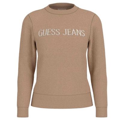 Женский вязаный свитшот Guess с интарсией