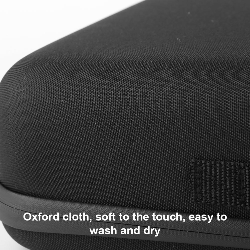 Hard Shell Portable Storage Case with Shock-Absorbing Foam Interior Protective Case Organizer for Mini Dish Kit