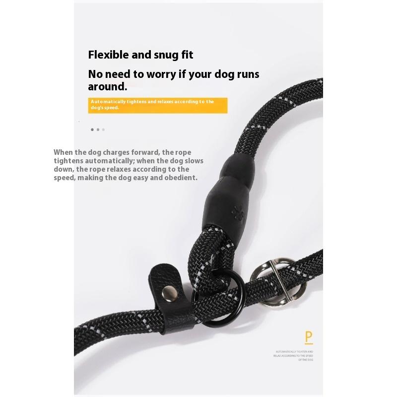 Dog Walking Artifact Anti-explosion and Reflective P Rope Dog Leash Dog Leash Dog Training Anti-escape Walking Dog Leash Pet Leash