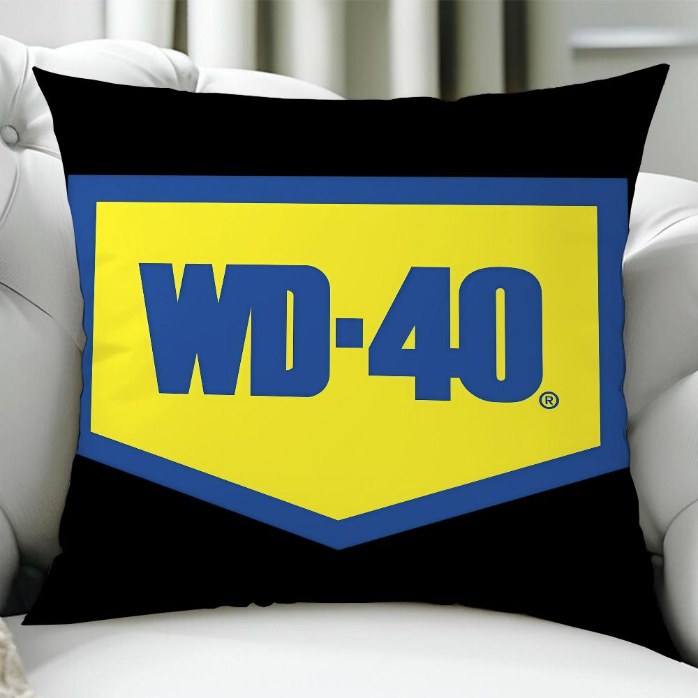 WWD Logo Fashion cushion cover Birthday Anniversary Gifts Double Sided Printed Zipper Cushion Cover Soft Skin Bedding