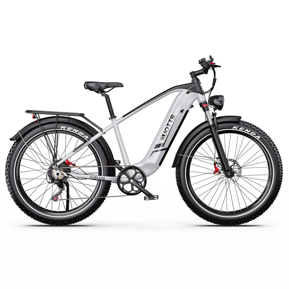 Duotts F26 Lite Electric Bicycle 750W Motor 26" Fat Tire Adult Electric Bike 48V 18AH LCD Display Max Load 150Kg With App
