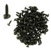 160pcs Car Metal Screw Clips Mixed Set U-Type Fastener Clip with Screw Anti-rust Fender Bumper Protection Buckle Iron Sheet Screw
