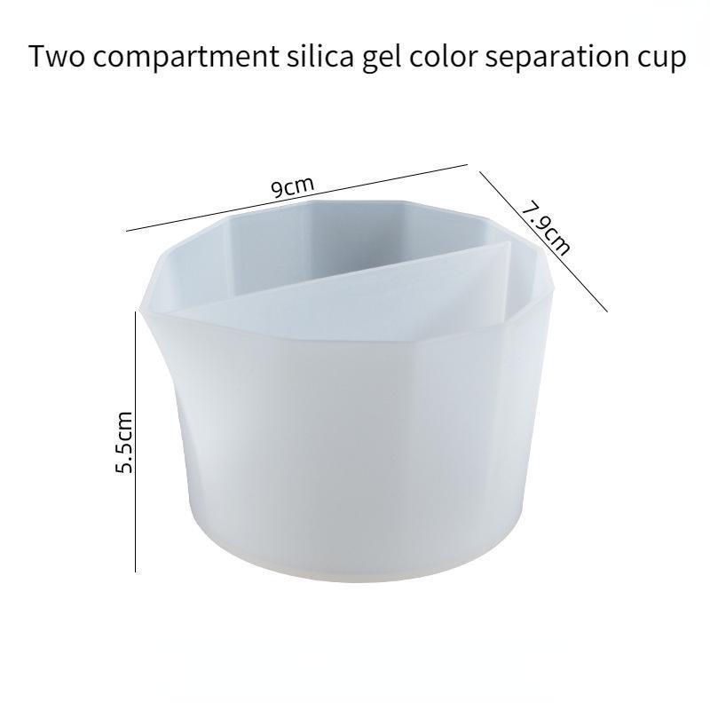 Разделенная чашка для заливки краски, разделенная чашка для жидкого искусства, акриловая краска, разделенная чашка для заливки смолы, инструменты для рисования своими руками