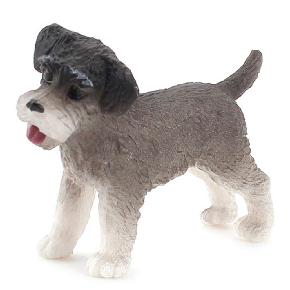Accessories Puppy Figures Animal Model Children Educational Toys Micro Landscape Dog Figurine