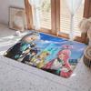Game G Blue Archive Floor Mat Eco  Flannel Doormat Non Slip Odorless Indoor Floor Rug Soft Short Plush Home Mat