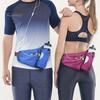 Waterproof Running Waist Bag Outdoor Sports Fanny Pack Bumbag with Water Bottle Adjustable Waist Bag for Running Cycling Hiking