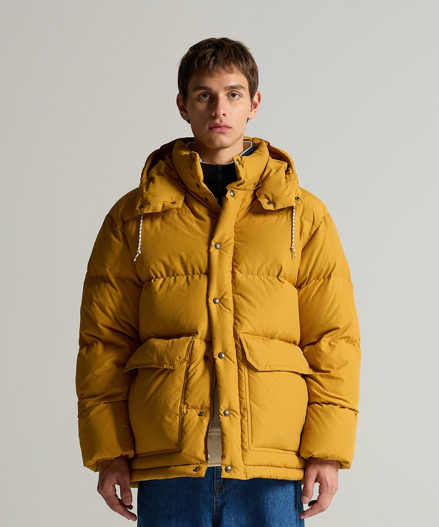 Champion Heritage Puffer Down Jacket Mustard