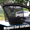 Magnet Window Sun Shade Car Curtains Car Sun Shade For Front Back Side Window UV Protection Car Curtain Accessories Auto