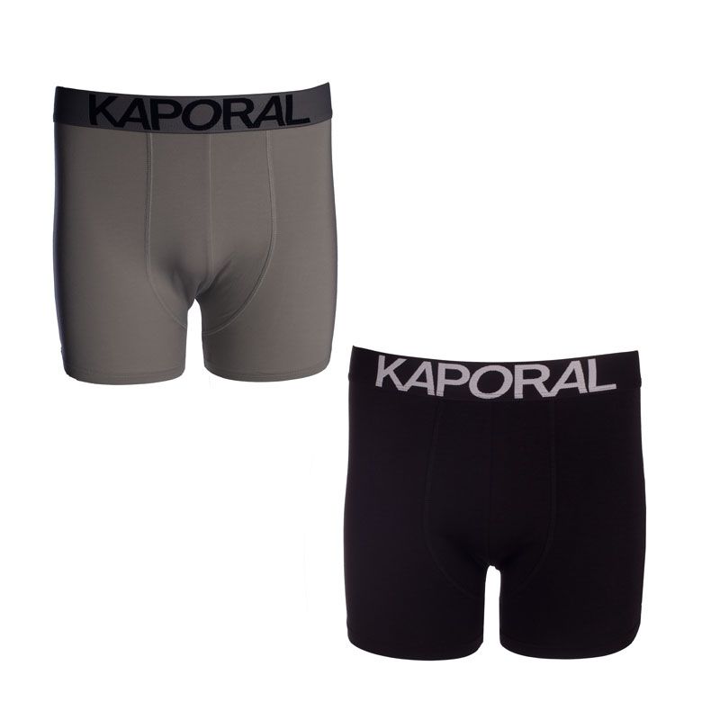 Pack of 2 Elastic Barry Men's Boxers KAPORAL