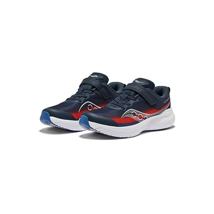 saucony Kinvara 14 A/C Big Kid 'Blue Red' Kids' SK267644
