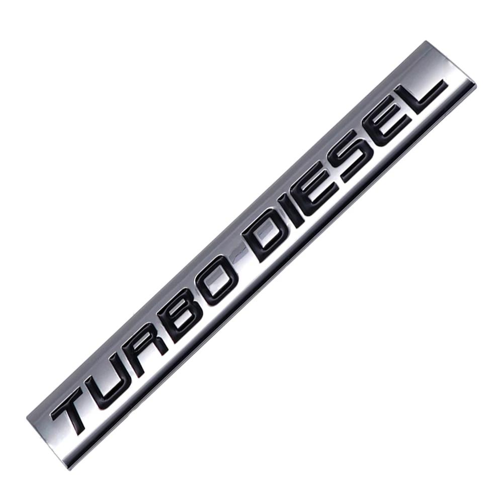 Боковая наклейка на кузов автомобиля Задняя декаль Шильдик Логотип Turbodeisel для VW Infiniti Chevrolet Land Rover JEEP MINI Lexus Honda Subaru Toyota