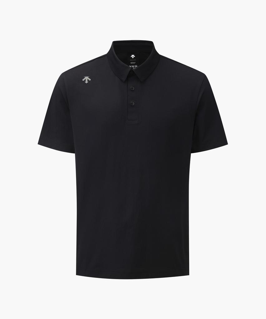 DESCENTE GOLF Унисекс футболка с коротким рукавом с графическим принтом на воротнике Dr22Mfts4L