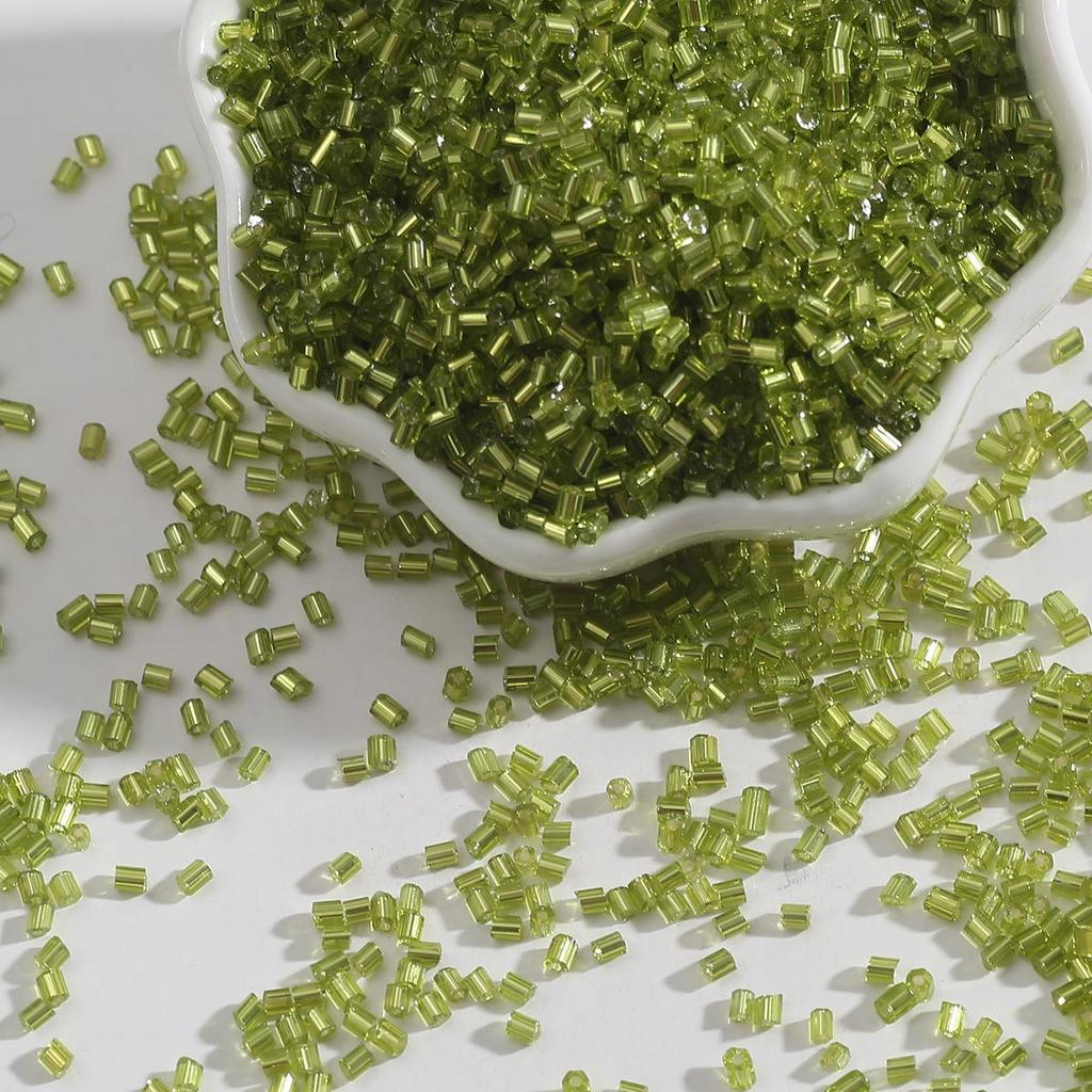300/700 шт. Чешские цилиндрические стеклянные бисерные бусины-трубочки, европейский посевной бисер, свободные бусины для изготовления ювелирных изделий своими руками