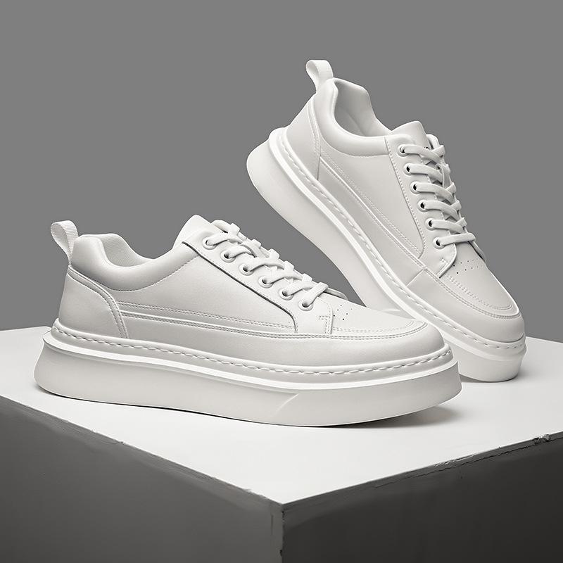 Men's autumn new fashion retro men's sports casual lightweight thick baseplate shoes