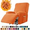 Solid Velvet Recliner Armchair Cover Non Slip Lazy Boy Cat Dog Single Sofa Covers Elastic Soft All -Inclusive Couch Slipcover